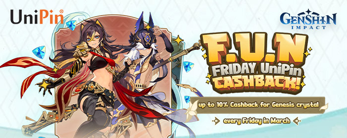 F.U.N Cashback for Genesis Crystal